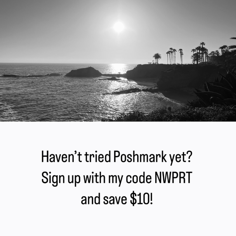 ✨ NEW TO POSH? Use my CODE! 🤑